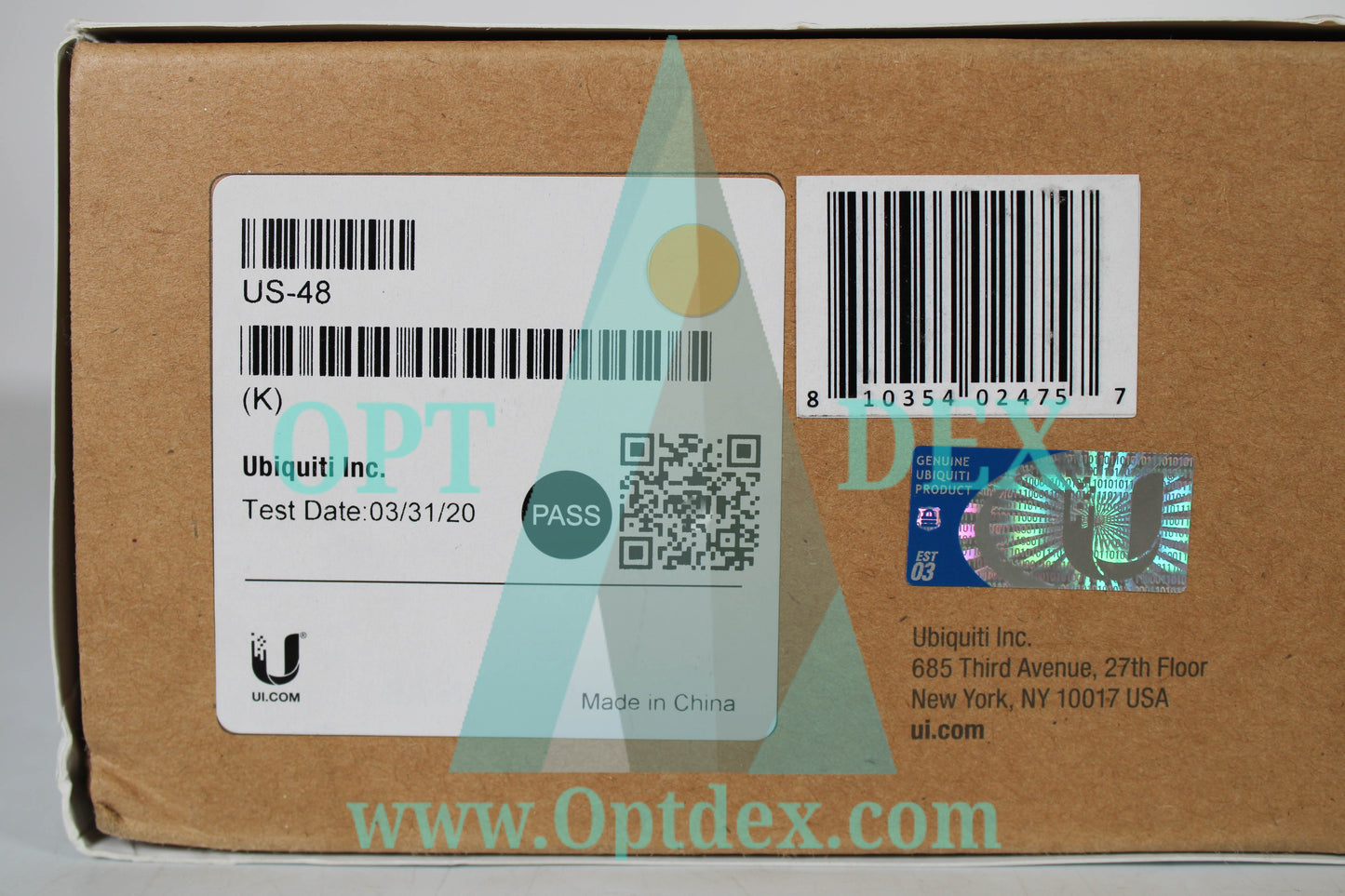 Ubiquiti Networks UniFi 48-Port Managed Gigabit Switch with SFP+ - US-48