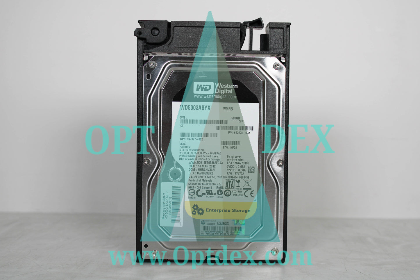 Western Digital RE4 500GB Enterprise SATA HDD - WD5003ABYX