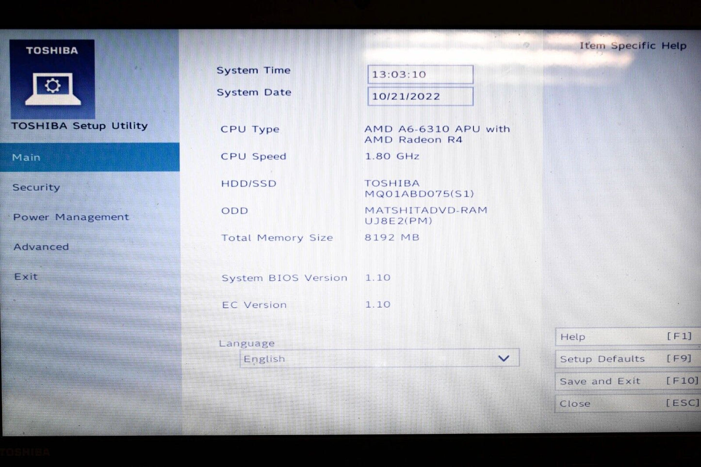 Toshiba Satellite 17.3" C75D-B7260 AMD A6-6310 APU 1.80GHz 8GB No AC Adapter