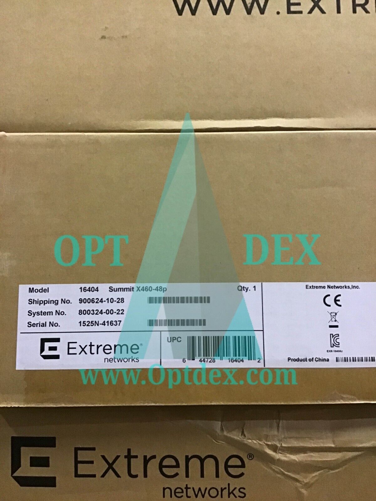 Extreme Networks Summit X460-48p 48 Port Layer 3 Network Switch - 16404