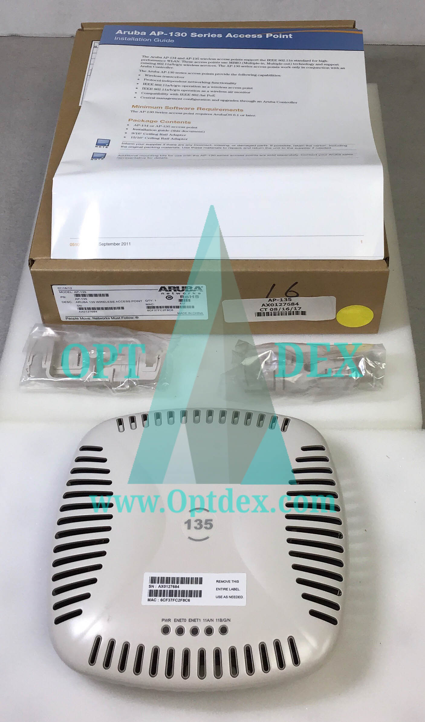 Aruba Wireless Access Point 802.11a/b/g/n - AP-135