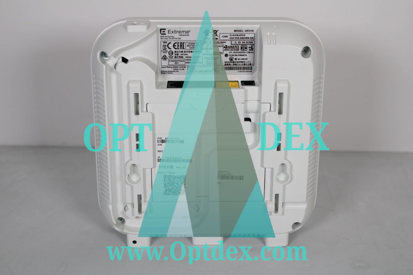 Extreme Networks Dual Band Wireless Access Point - AP310i-FCC