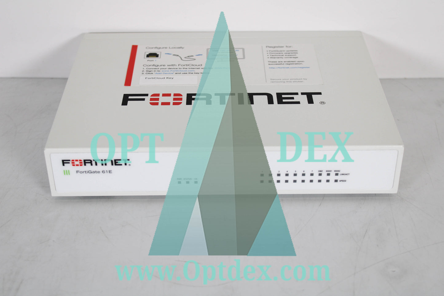 Fortinet FortiGate 61E Security/Firewall Appliance 10xGE RJ45/128GB SSD - FG-61E